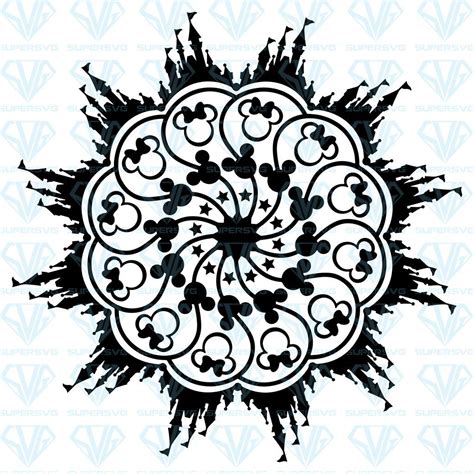 Mandala SVG ‪‬disney SVG Mandala SVG Disney SVG: A Guide To Magical Designs