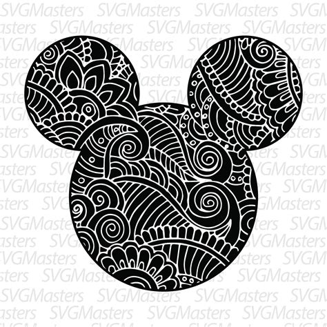 Mickey Mouse Mandala SVG Mickey Mouse Mandala SVG: A Timeless Symbol Of Joy And Creativity