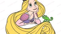 Rapunzel ‪‬disney SVG Rapunzel Disney SVG: A Comprehensive Guide To The Tangled Princess