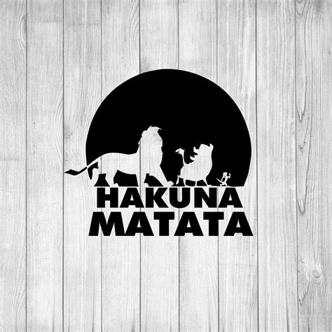 Hakuna Matata SVG Free Hakuna Matata SVG Free: A Journey Into The World Of Carefree Living