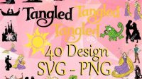 Tangled ‪disney SVG Tangled Disney SVG: Unraveling The Enchanted World Of Rapunzel