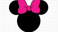 Minnie Head Silhouette SVG H1: Unleashing The Enchanting Minnie Head Silhouette SVG: A Guide To Customization And Versatility