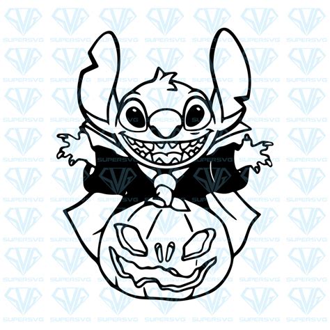 Stitch Halloween ‪‬disney SVG Stitch Halloween Disney SVG: Unleash Your Creativity With Spooky Charm