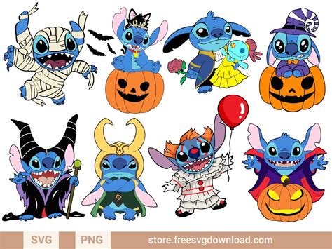 Halloween Stitch SVG Halloween Stitch SVG: Unleash Your Disney Magic For Spooky Celebrations