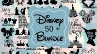 First Disney ‪‬svg Bundles First Disney SVG Bundles: Unlock The Magic Of Creativity