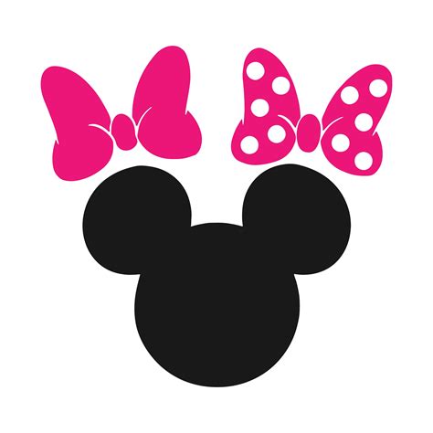 Minnie Mouse Head Outline SVG Minnie Mouse Head Outline SVG: A Timeless Icon For Designers And Crafters