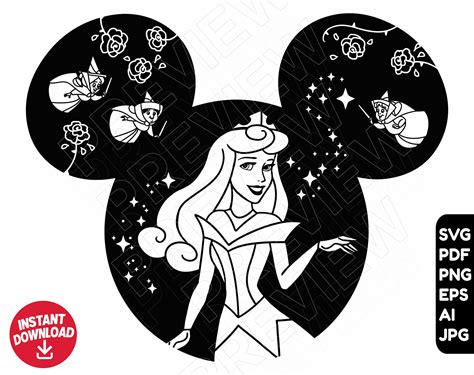 Sleeping Beauty ‪‬disney SVG Bundles Sleeping Beauty Disney SVG Bundles: A Comprehensive Guide For Designers And Crafters