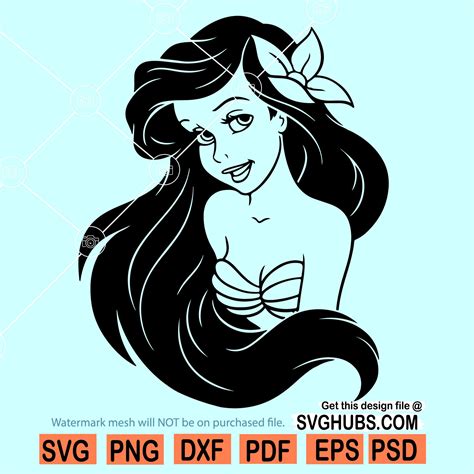 Ariel Disney SVG H1: Dive Into The Enchanted World Of Ariel Disney SVG: A Comprehensive Guide