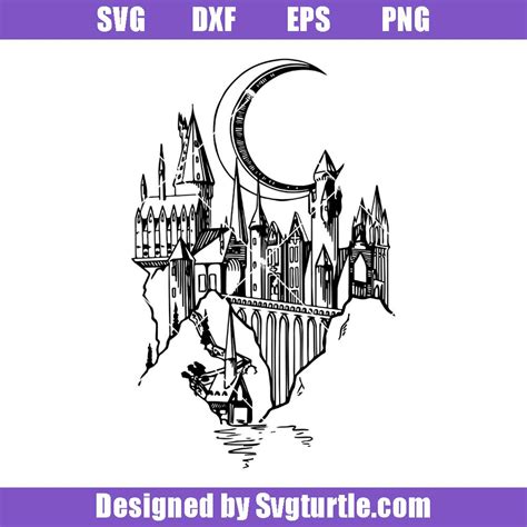 Harry Potter Castle SVG Harry Potter Castle SVG: Immerse Yourself In The Wizarding World