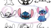 Stitch Disney SVG Bundles‬ H1: Embark On A Galactic Adventure With Stitch Disney SVG Bundles