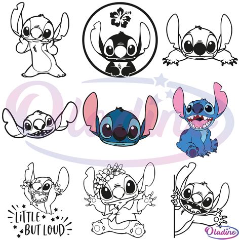 Stitch Disney SVG Bundles‬ H1: Embark On A Galactic Adventure With Stitch Disney SVG Bundles