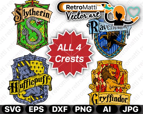 Harry Potter Crest SVG Harry Potter Crest SVG: A Comprehensive Guide To The Magical Emblem