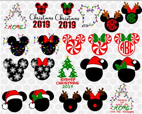 Disney Christmas SVG Free ‪‬ Disney Christmas SVG Free: Unleash The Magic Of The Holidays With Festive Designs