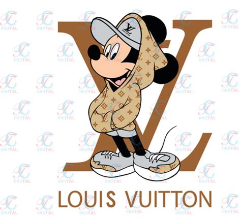 Louis Vuitton Mickey Mouse SVG Louis Vuitton Mickey Mouse SVG: A Timeless Collaboration