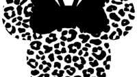 Leopard Minnie Mouse SVG Free Leopard Minnie Mouse SVG: A Fashionable And Versatile Design For DIY Projects