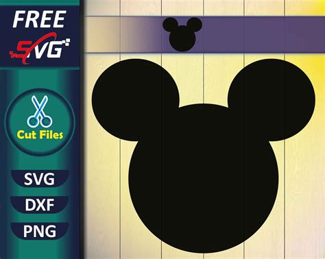 Free Mickey Mouse Head SVG H1: Free Mickey Mouse Head SVG: Unleash Your Creative Magic