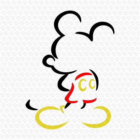 Free Mickey Mouse Silhouette SVG Free Mickey Mouse Silhouette SVG: Bring The Magic To Your Designs