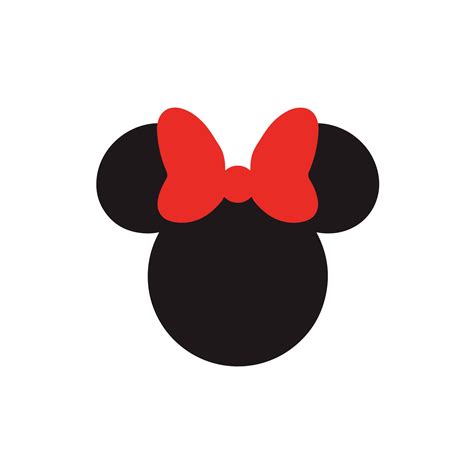 Minnie Mouse Face SVG Minnie Mouse Face SVG: An Enchanting Icon For Design And Creativity