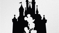 Mickey Castle SVG H1: Mickey Castle SVG: Enchant Your Digital Creations With Disney Magic