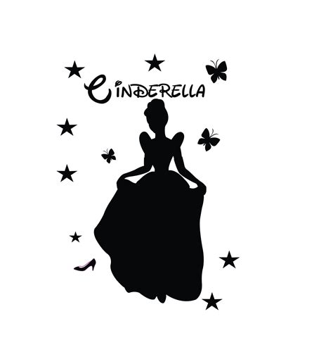 Cinderella Silhouette SVG Cinderella Silhouette SVG: A Timeless Symbol Of Magic And Dreams