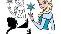 Elsa Silhouette SVG Elsa Silhouette SVG: The Ultimate Guide To Cutting And Crafting With Disney's Ice Queen