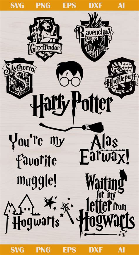 Harry Potter SVG Designs Harry Potter SVG Designs: Unleash The Magic In Your Creative Projects