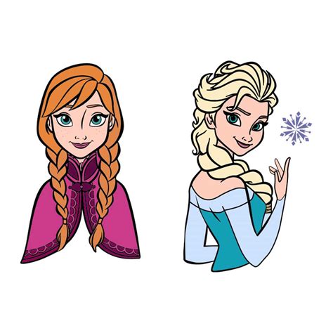 Elsa And Anna SVG Elsa And Anna SVG: Unleashing The Magical Charm Of Frozen