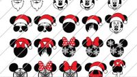 Christmas Mickey Ears SVG Christmas Mickey Ears SVG: A Festive DIY For The Holidays