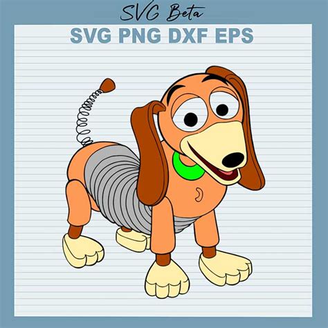 Slinky Dog Toy Story SVG Slinky Dog Toy Story SVG: A Beloved Character From The Toy Story Franchise