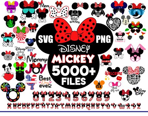 Mickey ‪disney SVG Bundles‬ H1: Unveil The Enchanting World Of Mickey Disney SVG Bundles