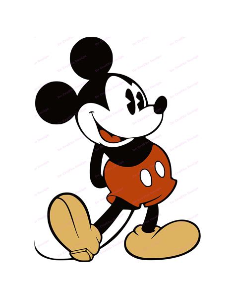 Classic Mickey SVG Classic Mickey SVG: A Timeless Icon For Creativity And Nostalgia