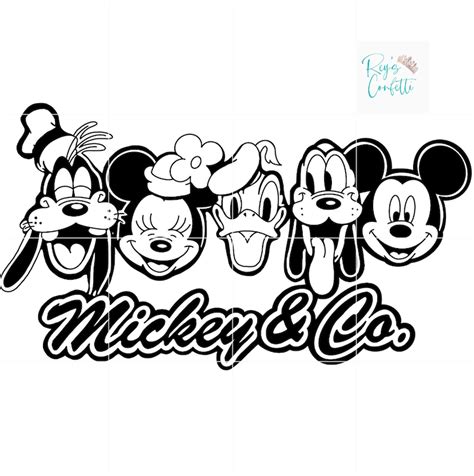 Mickey And Co SVG Mickey And Co SVG: Unleashing The Magic Of Disney's Iconic Characters