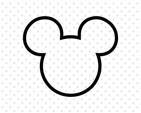 Mickey Outline SVG Mickey Outline SVG: The Ultimate Guide To Downloading And Using Disney's Iconic Logo