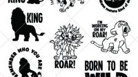 Born To Be Wild Lion King SVG Born To Be Wild: Unleashing The Spirit Of The Lion King With SVG Art