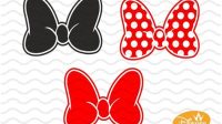 Minnie Mouse Bow Outline SVG Minnie Mouse Bow Outline SVG: A Comprehensive Guide For Designers