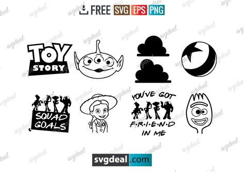 Free Toy Story SVG Files H1: Unleash Your Imagination With Free Toy Story SVG Files