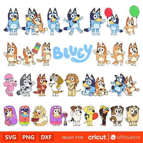 Bluey Character SVG Bluey Character SVG: Unlocking The World Of The Beloved Australian Blue Heeler