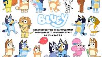 Bluey Characters SVG Free Bluey Characters SVG Free: Bring The Beloved Animated World To Life