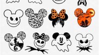 Disney Character Halloween SVG Disney Character Halloween SVG: Capture The Magic Of Disney This Halloween