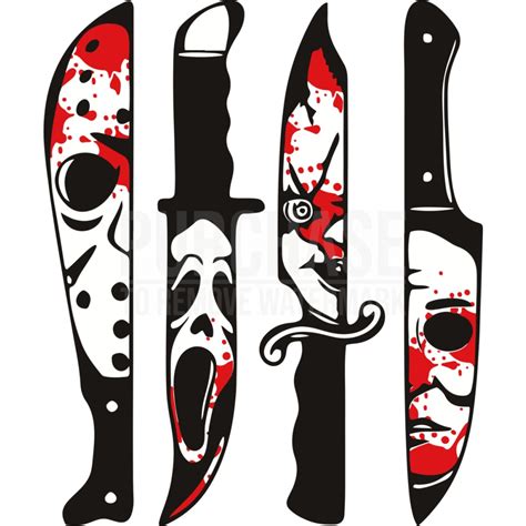 Halloween Character Knives SVG Halloween Character Knives SVG: The Ultimate Guide To Spooky Cutlery