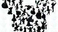 Disney Character Silhouette SVG H1: Dive Into The Magical World Of Disney Character Silhouette SVGs