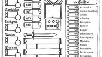 Dnd Character Sheet SVG D&D Character Sheet SVG: The Ultimate Guide To Customizing Your Character