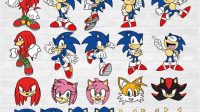 Sonic Character SVG Sonic Character SVG: Unleashing The Power Of The Blue Blur