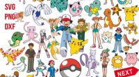 Pokemon SVG Set Pokémon SVG Set: The Ultimate Collection For Pokémon Enthusiasts