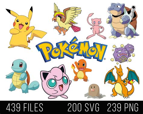 All Pokemon SVG All Pokémon SVG: The Ultimate Guide To Scalable Vector Graphics For Pokémon Enthusiasts