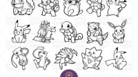 Pokemon Characters SVG Free Pokémon Characters SVG Free: Unleash The Power Of Your Favorite Pokémon