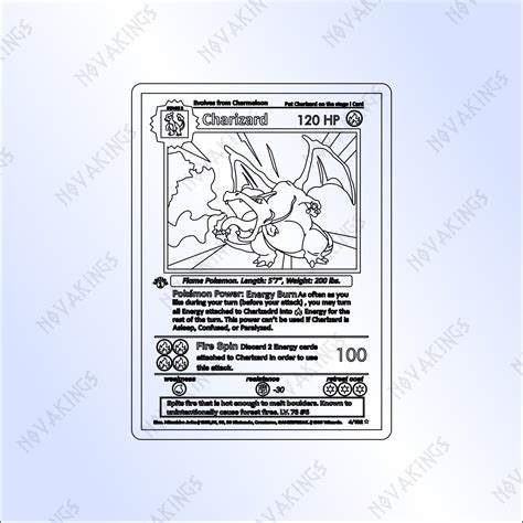 Charizard Pokemon Card SVG Charizard Pokémon Card SVG: A Comprehensive Guide For Collectors And Enthusiasts