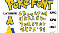 Pokemon Font SVG Pokémon Font SVG: A Comprehensive Guide To Download