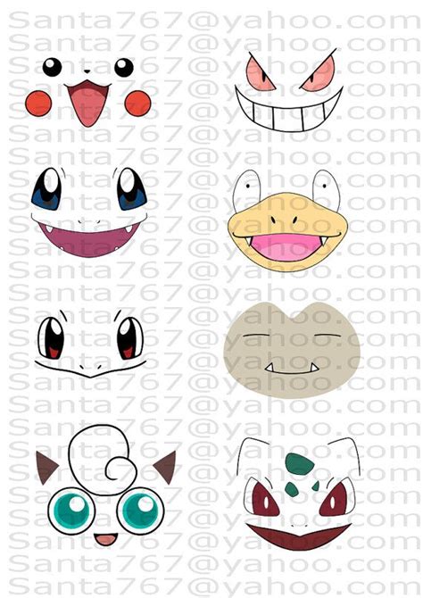 Pokemon Face SVG Free Pokemon Face SVG Free: The Ultimate Guide To Downloading And Using High-Quality Pokemon SVGs