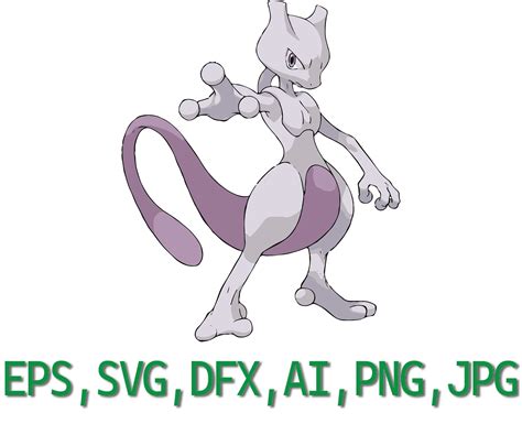 Mewtwo Pokemon SVG Mewtwo Pokémon SVG: The Ultimate Guide To Creating And Using SVG Files